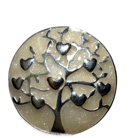 Pandora Jewelry - Pandora charm TREE of HEARTS silver enamel necklaces bracelets AUTHENTIC $75